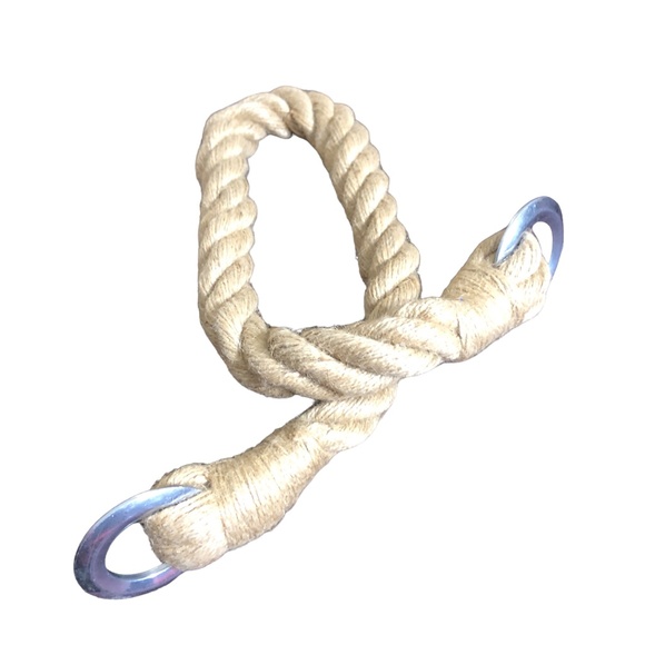 ONE SINGLE Jute Thick Rope Curtain Tieback, Nautical Hemp Tieback - Picture 4 of 11